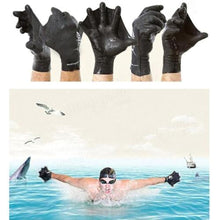 Load image into Gallery viewer, 2TRIDENTS Webbed Swimming Gloves Water Resistance Swim Diving Gloves for Swimming Training Exercise Water Sports