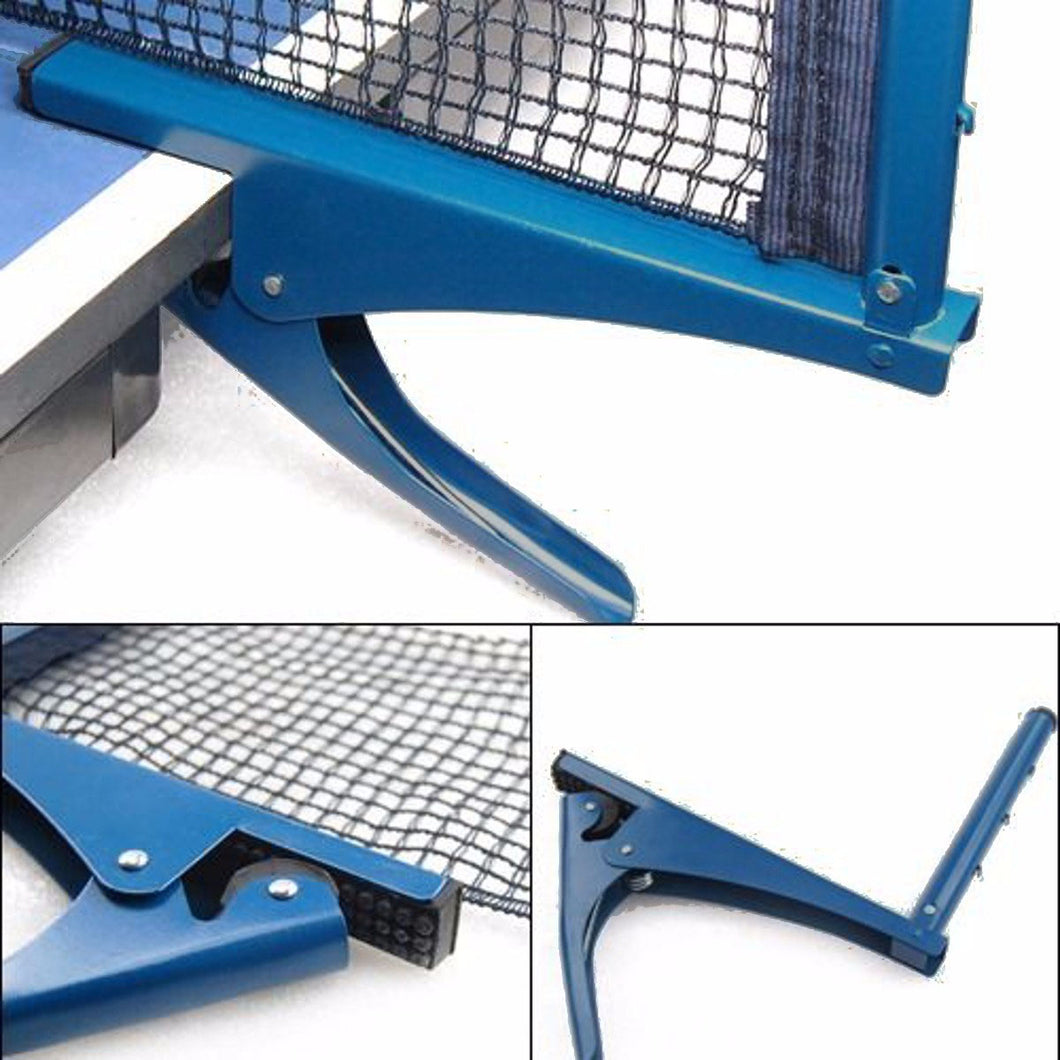2TRIDENTS Table Tennis Net and Post Set - Suitable for Both Indoor and Outdoor Use - Ideal for Table Tennis Lovers