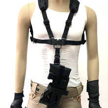 Load image into Gallery viewer, 2TRIDENTS Tactical P90 Rifle Sling Strap Vest - Adjustable Quick Release Gun Lanyard Shoulder Strap for CS Game Paintball Airsoft Vest Military Equipment