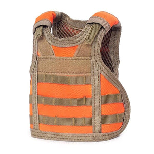 2TRIDENTS Tactical Premium Beer Military Molle Mini Miniature Hunting Vest for CS Game Paintball Airsoft Vest Military Equipment (01)