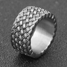 Load image into Gallery viewer, GUNGNEERMasonic Ring Multi-size Stainless Steel Freemason Biker Ring For Men Jewelry Set