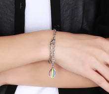 Load image into Gallery viewer, GUNGNEER Lesbian Gay Transgender Bisexual Pride Ring Rainbow Bracelet Jewelry Set