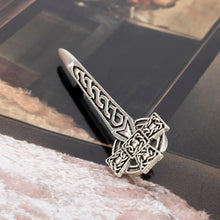 Load image into Gallery viewer, GUNGNEER Celtic Knot Thistle Hair Pin Jewelry Accessories Outfits for Men Women