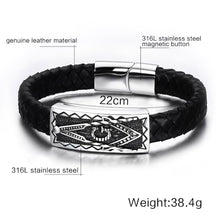 Load image into Gallery viewer, GUNGNEER Freemasons Bracelet Affordable Silicone Rubber Ring For Men Jewelry Set