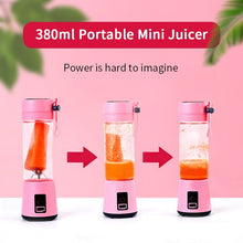 Load image into Gallery viewer, 2TRIDENTS Portable Juice Blender Portable Blender, Rechargeable Small Multi-functional Blender For Shakes And Smoothies (Blue)