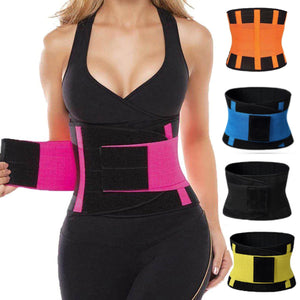 2TRIDENTS Waist Training Corset Underbust Shaper Body Slimming Workout Thermo Push Up Trainer (Black, L)