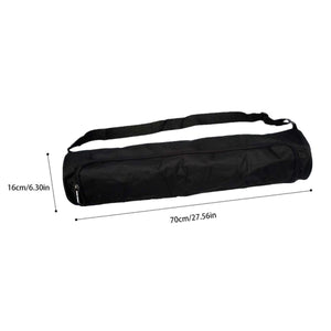 2TRIDENTS Waterproof Adjustable Shoulder Strap Oxford Gym Yoga Mat Case Sports Multi-Purpose (Black)