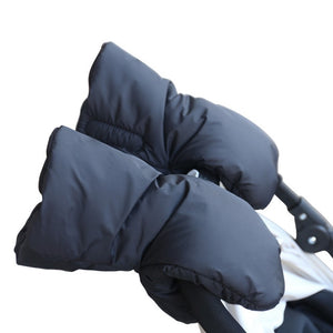 2TRIDENTS Winter Thicken Warm Baby Stroller Gloves Mittens Trolleys Pram Strollers Gloves for Moms Baby Carriage Gloves Accessories (01)