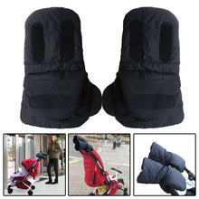 Load image into Gallery viewer, 2TRIDENTS Winter Thicken Warm Baby Stroller Gloves Mittens Trolleys Pram Strollers Gloves for Moms Baby Carriage Gloves Accessories (01)