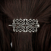 Load image into Gallery viewer, GUNGNEER Irish Celtic Knot Trinity Hair Pin Stick Brooch Jewelry Accessories for Men Women