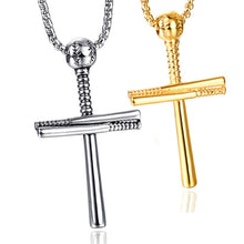 Load image into Gallery viewer, GUNGNEER Jesus Cross Necklace Stainless Steel Christian God Jewelry Gift For Men Women