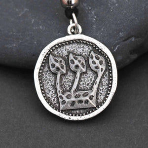 GUNGNEER Star of David Jerusalem Menorah Jewish Necklace Israel Jewelry For Men Women
