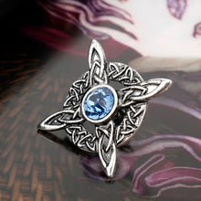 Load image into Gallery viewer, GUNGNEER Celtic Irish Triquetra Knot Hair Pin Brooch Jewelry Accessories for Men Women