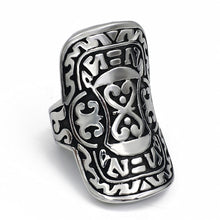 Load image into Gallery viewer, GUNGNEER Stainless Steel Celtic Tree of Life Necklace Shield Ring Jewelry Set Men Women