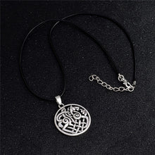 Load image into Gallery viewer, ENXICO Odin and Sleipnir 8-Legged Horse Pendant Necklace ? Silver Color ? Nordic Scandinavian Viking Jewelry