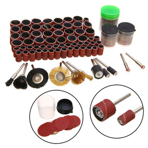 2TRIDENTS 150 Pcs Rotary Tool Accessories Kit - Polishing Grinding Grilling Crafting Tools