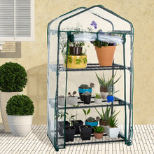 Load image into Gallery viewer, 2TRIDENTS Mini Greenhouse Cover - 4 Levels - Waterproof Anti-UV Protect Garden Plants Flowers Outdoor (Without Iron Stand)