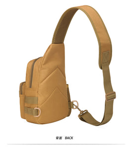 2TRIDENTS Military Shoulder Bag - Backpack Military Sport Bag for Trekking, Camping, Hiking - Rover Sling Daypack for Men Women (ACU)