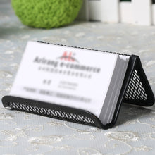 Load image into Gallery viewer, 2TRIDENTS Business Card Display Holder Office Visit Card Holder Business Card Stand for Table