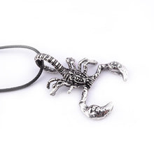 Load image into Gallery viewer, ENXICO Scorpion Scorpius Zodiac Symbol Pendant Necklace ? Animal Spirit Symbol Jewelry