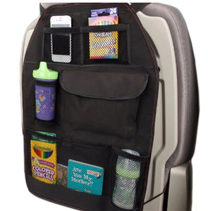2TRIDENTS 2 PCS Backseat Car Organizer - Universal Use as Car Backseat Organizer for Kids, Storage Bottles, Tissue Box, Toys