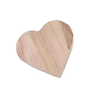 2TRIDENTS Heart-Shaped Wood Jewelry Box - Wedding Gift - for Storing Jewelry Treasure Pearl Home Decor