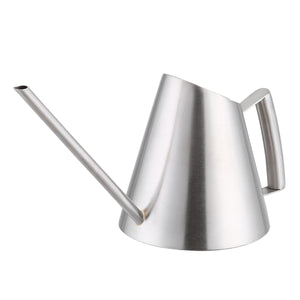 2TRIDENTS Stainless Steel Watering Kettle Watering Can Pot Ideal for Plant Flower Watering Outdoor Garden (400ml)