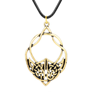 ENXICO Celtic Knot Charm Pendant Necklace for Men Women ? Irish Celtic Jewelry (Copper)