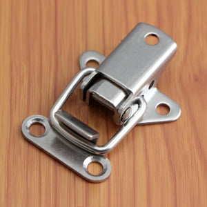 2TRIDENTS Stainless Steel Tool Box Buckle Locking Latch Lock Clasp Buckle for Protection and Security