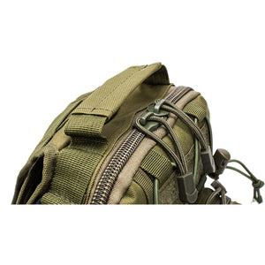 2TRIDENTS 600D Oxford Fabric Military Shoulder Bag - Suitable for Trekking, Hiking, Climbing, Camping, Running and Other Outdoor Activities (1)