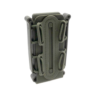 2TRIDENTS Outdoor Molle Tactical Single Rifle Mag Pouch for Military, Law Enforcement Or Camping, Trekking, Hiking and More