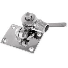 Load image into Gallery viewer, 2TRIDENTS Marine Stainless Steel Ratchet Rail Mount - Special Cable Slot Eliminates Removal of Most Factory-Installed Connectors