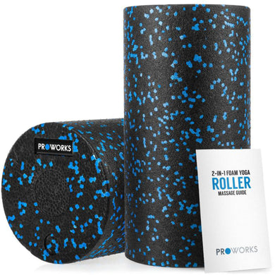 2TRIDENTS Yoga Column Foam Roller - High Density Foam Rollers for Muscles, Deep Tissue Massage, Back Pain, Yoga, Physical Therapy & Exercise