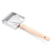 Load image into Gallery viewer, 2TRIDENTS Bee Hive Honey Scraper Honey Uncapping Fork with Non Slip Handle - Honey Uncapping Shovel Tool