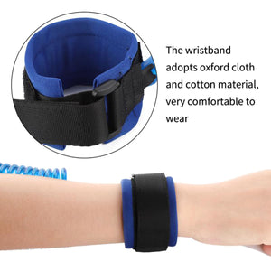 2TRIDENTS Anti-Lost Wrist Link Safety Wrist Link for Children Toddlers Anti Lost Rope for Child Protection (Blue)