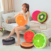Load image into Gallery viewer, 2TRIDENTS 3D Fruit Chair Back Cushion for Living Room, Bedroom, Home Office, Dining Room, Sofa and More - Home Decor Pillows (01)