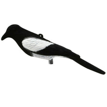 Load image into Gallery viewer, 2TRIDENTS Hanging Bird Black &amp; White Feathered Bird Decoy for Garden Crop Protection Hunting Bait Garden House Decor