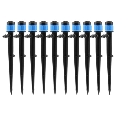 2TRIDENTS 10pcs 360 Degree Irrigation Watering Sprinkler - Irrigation System for Hydroponic and Aeroponic Irrigation - Home Garden Tools