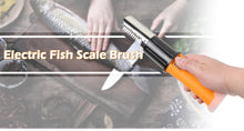 Load image into Gallery viewer, 2TRIDENTS Electric Fish Scaper with Non Slip Handle Sawtooth Scraper for Fast Scaling Peeling Fish Utensil (US Plug)