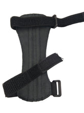 Load image into Gallery viewer, 2TRIDENTS Archery Arm Guard - PU Leather - with 2-Strap Buckles - Adult Arm Protector