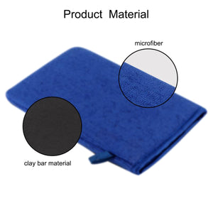 2TRIDENTS High Quality Clay Mitt Surface Eraser for Window Car Magic Clay Gloves for Car Washing & Cleaning
