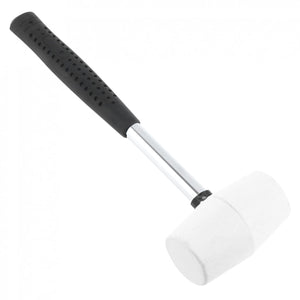 2TRIDENTS Double Headed Rubber Hammer Mallet with Non Slip Handle Ideal for Gunsmithing Tools Leather Crafts Tool
