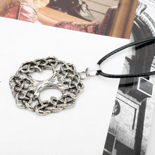 Load image into Gallery viewer, GUNGNEER Celtic Knot Irish Trinity Tree of Life Necklace Hair Pin Brooch Jewelry Set Women Men