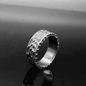 GUNGNEER Stainless Steel Fenrir Wolf Pendant Necklace with Ring Jewelry Set Men Women