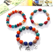 Load image into Gallery viewer, HoliStone Multiple Beads Bohemian Style Bracelet ? Anxiety Stress Relief Yoga Beads Bracelets Chakra Healing Crystal Bracelet for Women and Men
