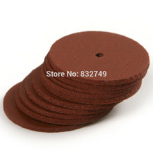 Load image into Gallery viewer, 2TRIDENTS 30PCS Rough/Moderate Rough Grit Rubber Polishing Wheel For Grinding Or Polishing Of Steel Teeth, Steel Bracket, Jewelry And More (Brown)