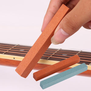 2TRIDENTS Guitar Fret Beam - Sanding Polishing Beam for Bass Guitar Fret String - Perfect for Guitarist Luthier (Blue)