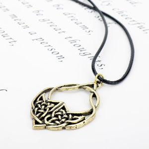ENXICO Celtic Knot Charm Pendant Necklace for Men Women ? Irish Celtic Jewelry (Copper)