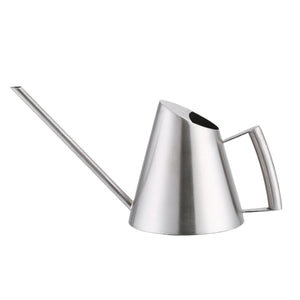 2TRIDENTS Stainless Steel Watering Kettle Watering Can Pot Ideal for Plant Flower Watering Outdoor Garden (400ml)
