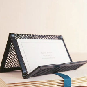 2TRIDENTS Business Card Display Holder Office Visit Card Holder Business Card Stand for Table